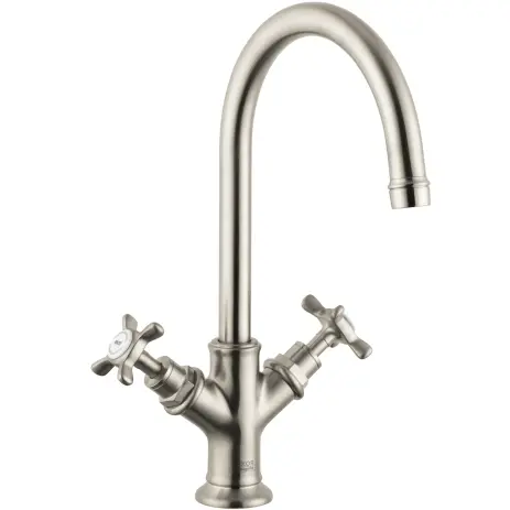 Hansgrohe Zweigriff Waschtischarmatur Axor Montreux brushed nickel 16502820