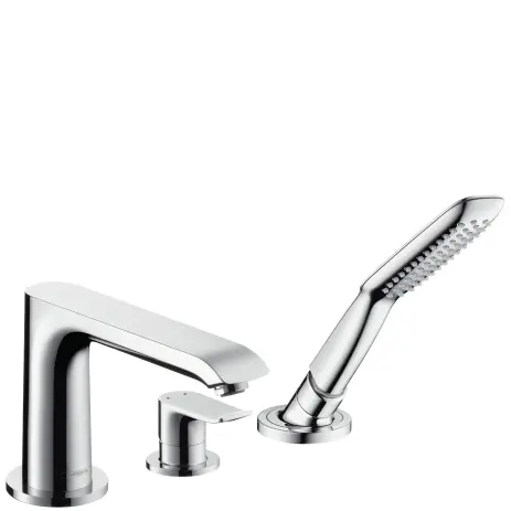 Hansgrohe 3-Loch Wannenarmatur Metris F-Set 31190000
