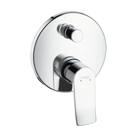 Hansgrohe Single lever bath mixer for concealed installation Metris chrome 31493000