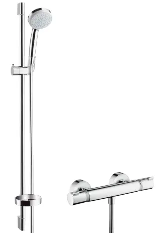 Hansgrohe Brausekombi Croma 100 Vario Ecostat 27035000