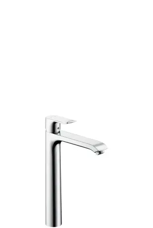 Hansgrohe Single lever basin mixer for washbowls without waste set 260 Metris Highriser chrome 31184000
