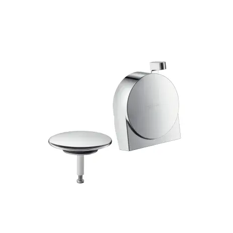 Hansgrohe Exafill S bath filler finish set chrome 58117000