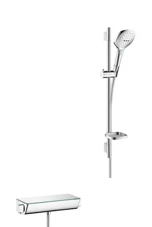 Hansgrohe Brausenkombi Raindance Select E 120 Therm.Brause AP Ecostat Sel.U 650mm chr. 27038000