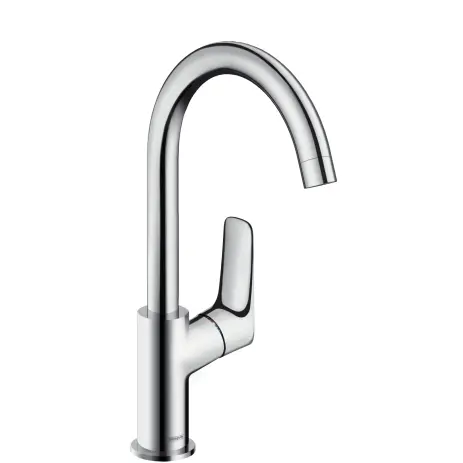 Hansgrohe Waschtischmischer 210 Logis chrom mit Schwenkauslauf 71130000
