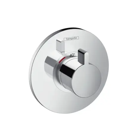 Hansgrohe Thermostat Unterputz Ecostat S Highflow Fertigset chrom 15756000