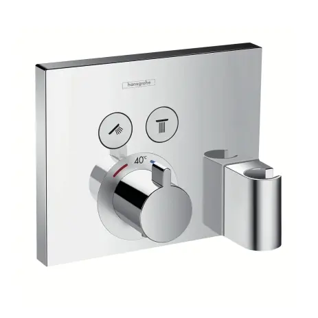 Hansgrohe Thermostat Unterputz ShowerSelect FS 2 Verbraucher chrom m.Fixfit u.Porter 15765000