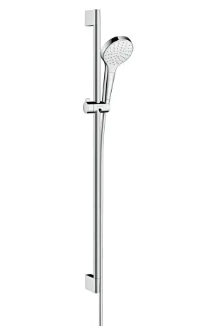 Hansgrohe Brausenset Croma Select S 1jet/ Unica\'Crometta 900mm weiss/chrom 26574400
