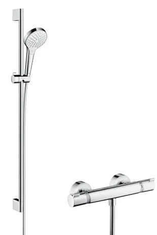 Hansgrohe Brausenkombi Croma Select S Vario/ Ecostat Comfort Unica Crometta 900mm 27014400