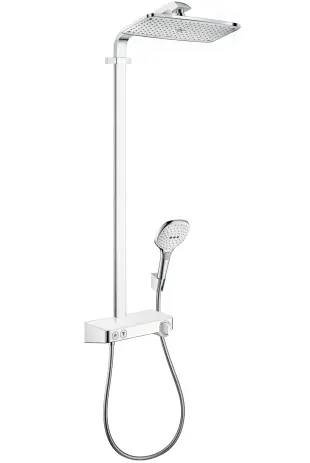 Hansgrohe Showerpipe Raindance Select weiss/chr ShowerTablet KB Raindance E 360 ST 27288400