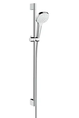 Hansgrohe Brausenset Croma Select E 1jet/Unica 900mm weiss/chrom 26594400