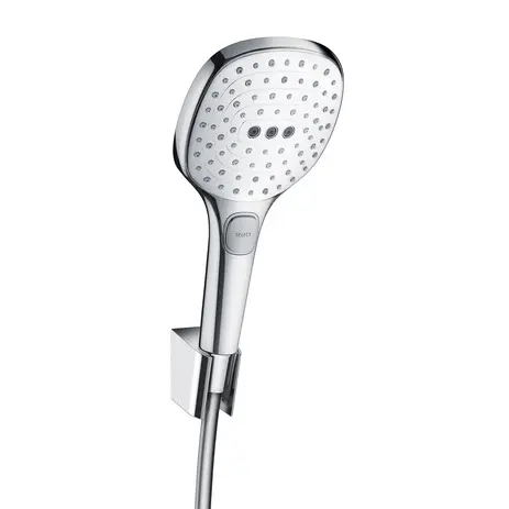 Hansgrohe Brausenset Raindance Select E 120 Porter'S weiss/chr.1600mm Brauseschlauch 26720400
