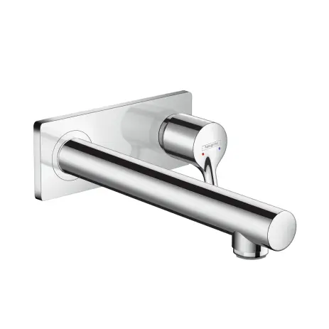 Hansgrohe 2-Loch Waschtischmischer Unterputz Talis S F-Set chrom langer Auslauf 72111000