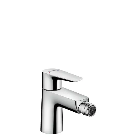 Hansgrohe Bidetmischer Talis E chrom mit Push-Open Ablaufgarnitur 71721000