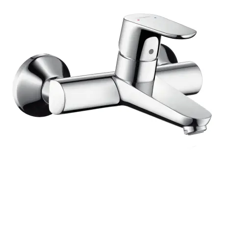 Hansgrohe Waschtischmischer Focus Wandmontage chrom 31923000