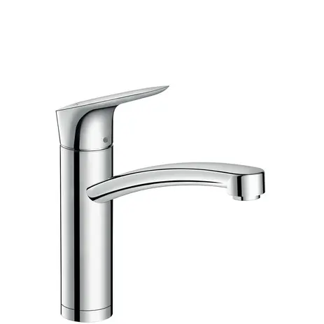 Hansgrohe Spültischmischer 160 Logis Schwenkauslauf chrom Vorfenstermontage 71833000