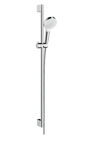 Hansgrohe Brausenset Crometta 1jet EcoSmart 9 l/min/Unica 900mm weiss/chrom 26539400