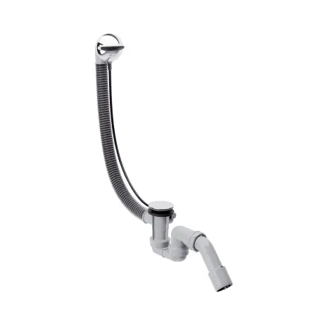 Hansgrohe Ab-u.Ueberlaufgarnitur Flexaplus Komplettset chrom flex.Ueberlaufschlauch 58143000