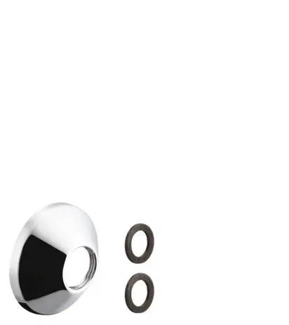 Hansgrohe Rosette fuer Metropol Wandmodell weiss 94135450