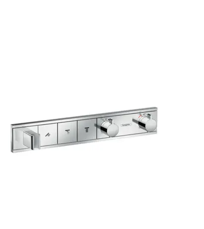 Hansgrohe Thermostat Unterputz RainSelect Fertigset 3 Verbraucher chrom 15356000