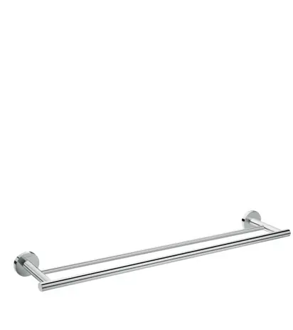 Hansgrohe Doppel-Badetuchhalter Logis Universal chrom 41712000