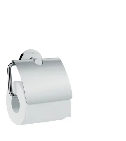 Hansgrohe Papierrollenhalter Logis Universal chrom mit Deckel 41723000