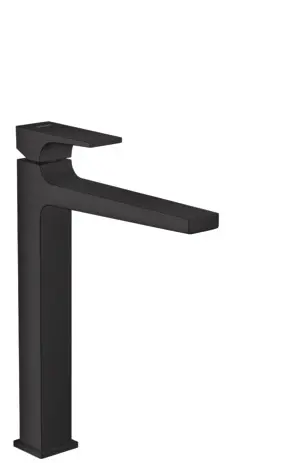 Hansgrohe Waschtischmischer 260 Metropol mattschwarz mit Push-Open Ablaufgarnitur 32512670