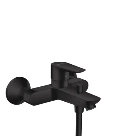 Hansgrohe Wannenmischer Aufputz Talis E mattschwarz 71740670