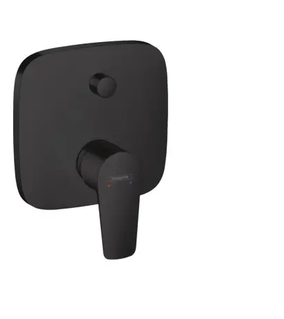 Hansgrohe Wannenmischer Unterputz Talis E Fertigset mattschwarz 71745670