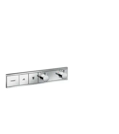 Hansgrohe Thermostat Unterputz RainSelect Fertigset 2 Verbraucher verchromt 15380000