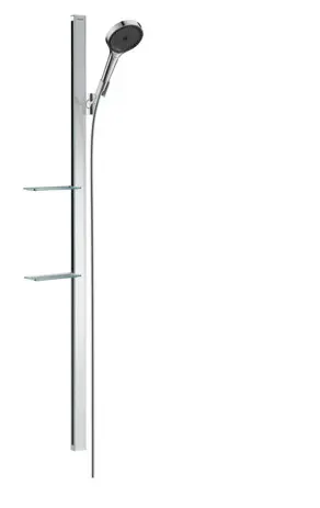 Hansgrohe Brausenset Rainfinity 130 3jet EcoSmart 9 l/min U\'E 1500 chr.Seifensch. 27674000