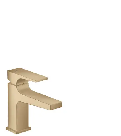 Hansgrohe Waschtischmischer 100 Metropol BBR kurzer Auslauf mit Push-Open Ablaufg. 32500140