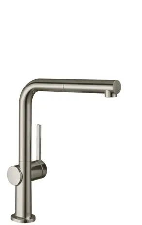 Hansgrohe Spültischmischer 270 Talis M54 Ausziehauslauf 1jet edelstahl-optik 72808800