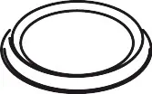 Hansgrohe Deko ring Axor chrome 96211000