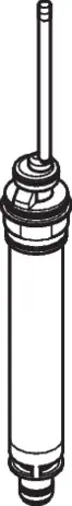 Hansgrohe Umsteller Axor Mondaro Mondial fuer 4-Loch Wannenrandarmatur chrom 94126000