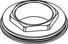 Hansgrohe Spannschraube Focus E Spueltisch- mischer 97996000