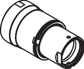 Hansgrohe Shut-off unit with selector cartridge Triostat 96740000