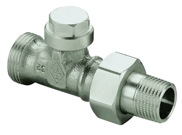 IMI Heimeier Connection Regulux  with male thread 3/4 " nickel plated 0414-02.000