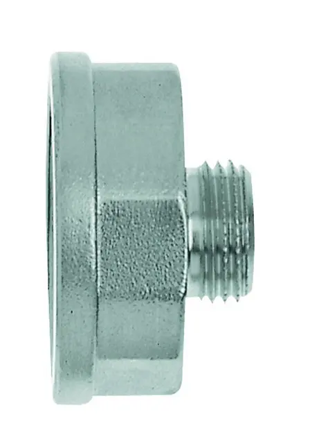 IMI Heimeier Reduzierst?ck Rp 1 1/4 x 1/2 Zoll Messing vernickelt 2201-52.044 220152044