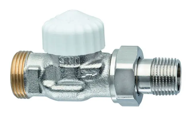 IMI Heimeier Thermostat Ventilunterteil V-exact II Durchg. DN 15 Aussengewinde G3/4 3720-02.000 372002000