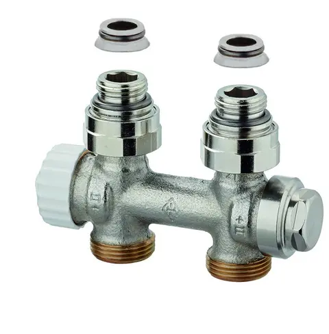 IMI Heimeier Ventil Multilux Zweirohr Durchgang Anschluss HK Rp 1/2 IG 3850-02.000 385002000