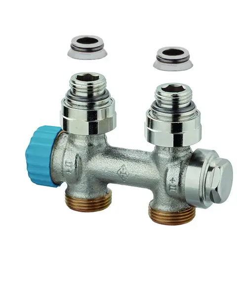 IMI Heimeier Ventil Multilux Einrohr Durchgang Anschluss HK Rp 1/2 IG 3854-02.000 385402000