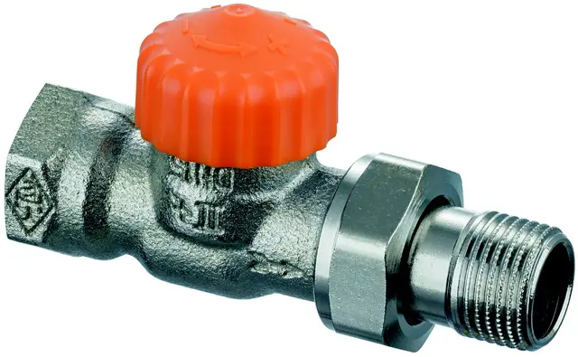 IMI Heimeier  Thermostat-Ventilunterteil Eclipse, Durchgangsform, DN 10 3932-01.000 393201000