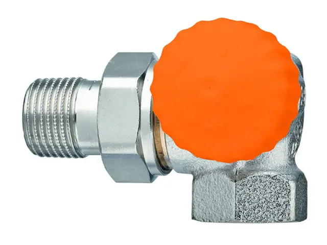 IMI Heimeier  Thermostat-Ventilunterteil Eclipse, Winkeleck rechts, DN 10 3934-01.000 393401000