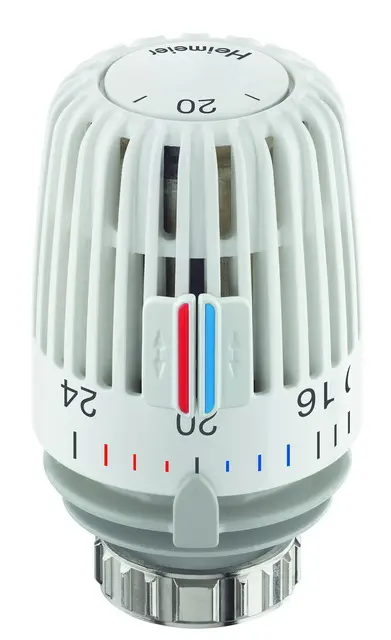 IMI Heimeier Thermostatkopf K weiss Standard Skala m. Temperaturwerte 6000-00.600 600000600