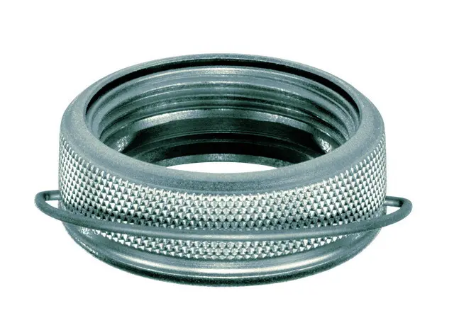 IMI Heimeier Anschlussmutter mit Diebstahlsicherung durch Sicherungsring 6020-01.347 602001347