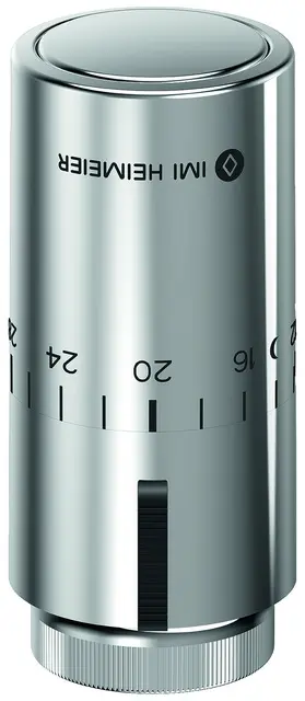Heimeier Thermostat-Kopf Halo verchromt, mit Nullstellung 7550-00.501