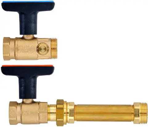 IMI Heimeier connection set for Dynacon with Globo Kugelh. for Wärmemengenzähler 9339-04.800