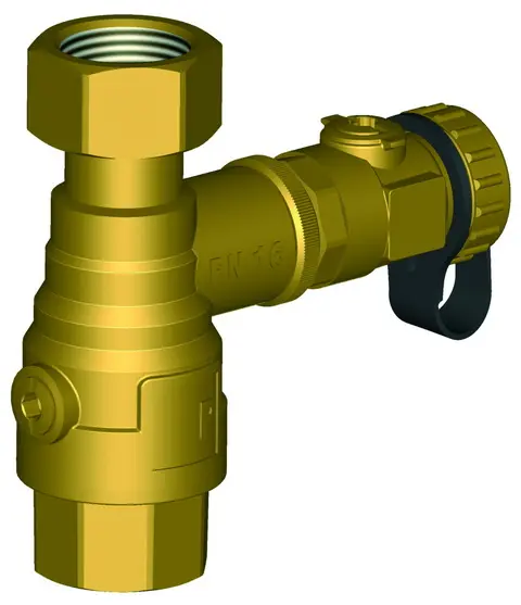 IMI Heimeier PDE Kappenabsperrhahn DLV 20 Messing 5351434 5351434