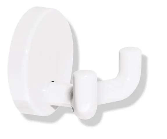 Hewi Doppelhaken Serie 477, d:50mm suizidhemmende Ausf. signalweiß 477.90.99025 98 477909902598
