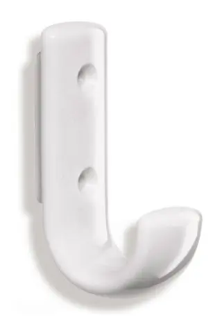 Hewi Garderobenhaken Ser 477, H:75mm, mit Distanzstück apfelgrün 477.90.061 74 4779006174
